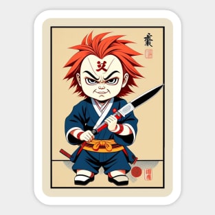 Traditional Chucky Sticker